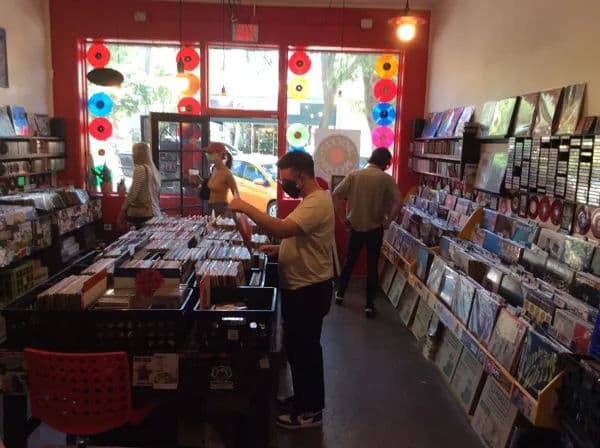 Rocket Records record store