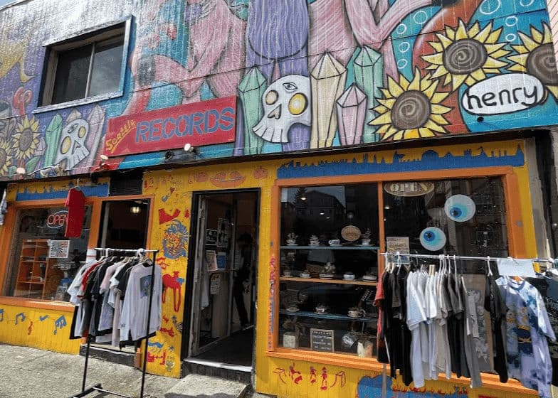 Seattle Records U District storefront