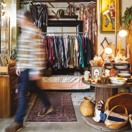 Interior of Beacon Sound in Portland, Oregon.