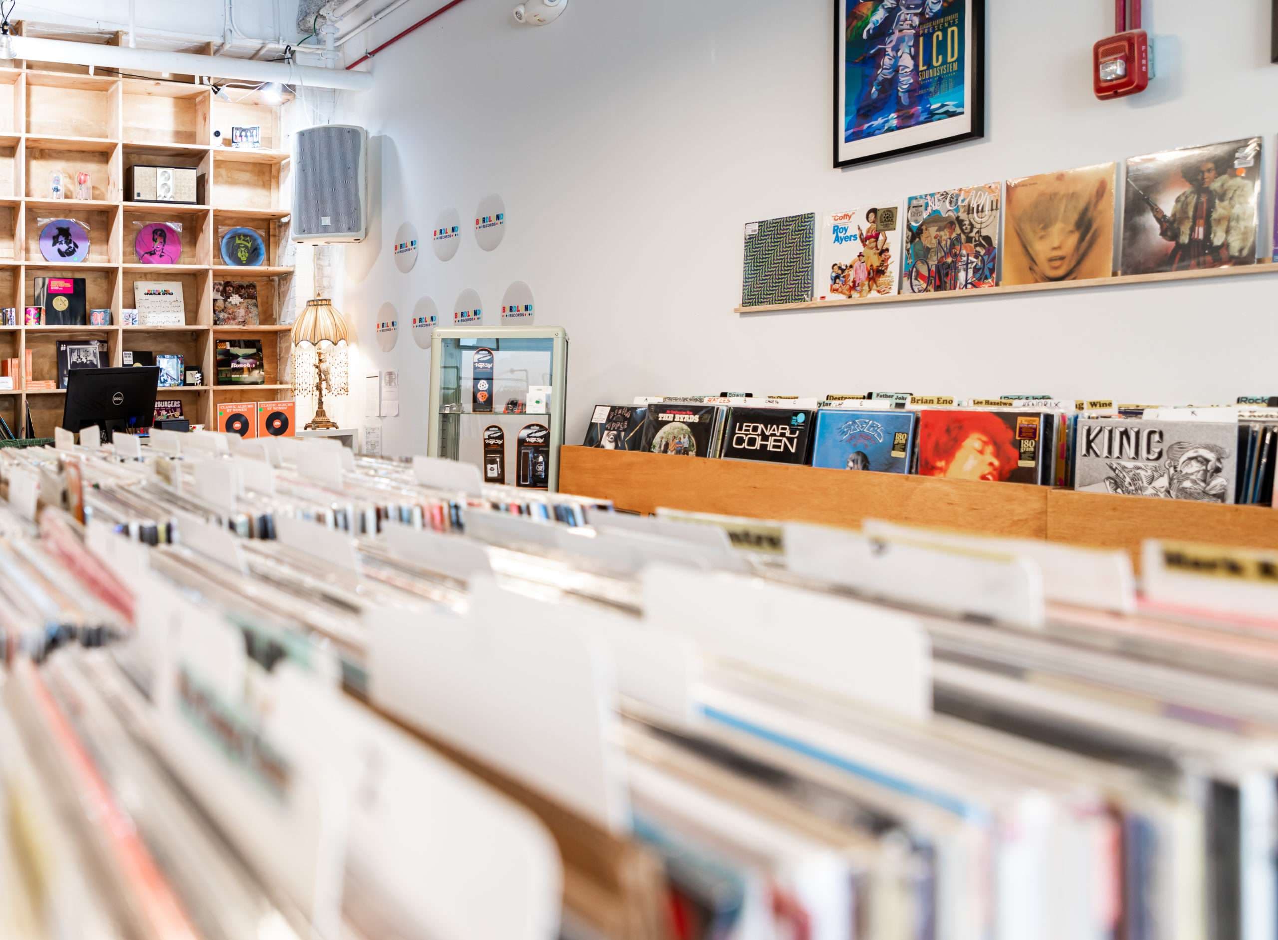 Exterior of Brydland Records in Northeast DC.