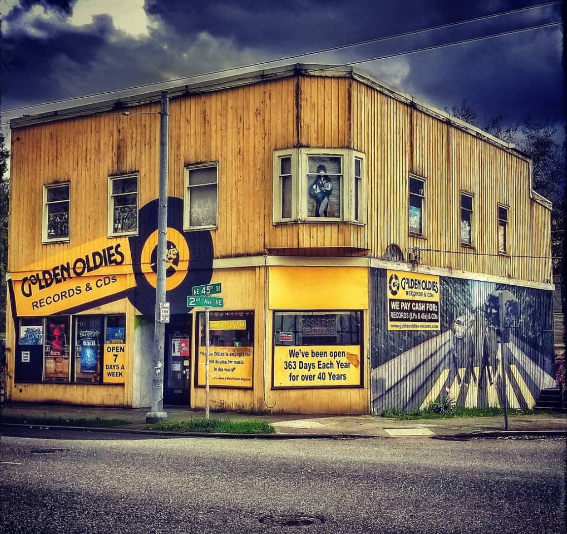 Golden Oldies storefront