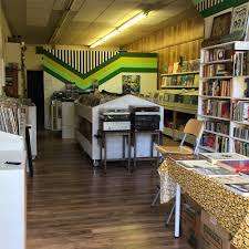 Exterior of Red Onion Records in Hyattsville, Maryland.