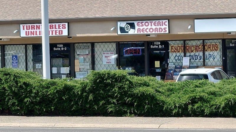 Esoteric Records record store