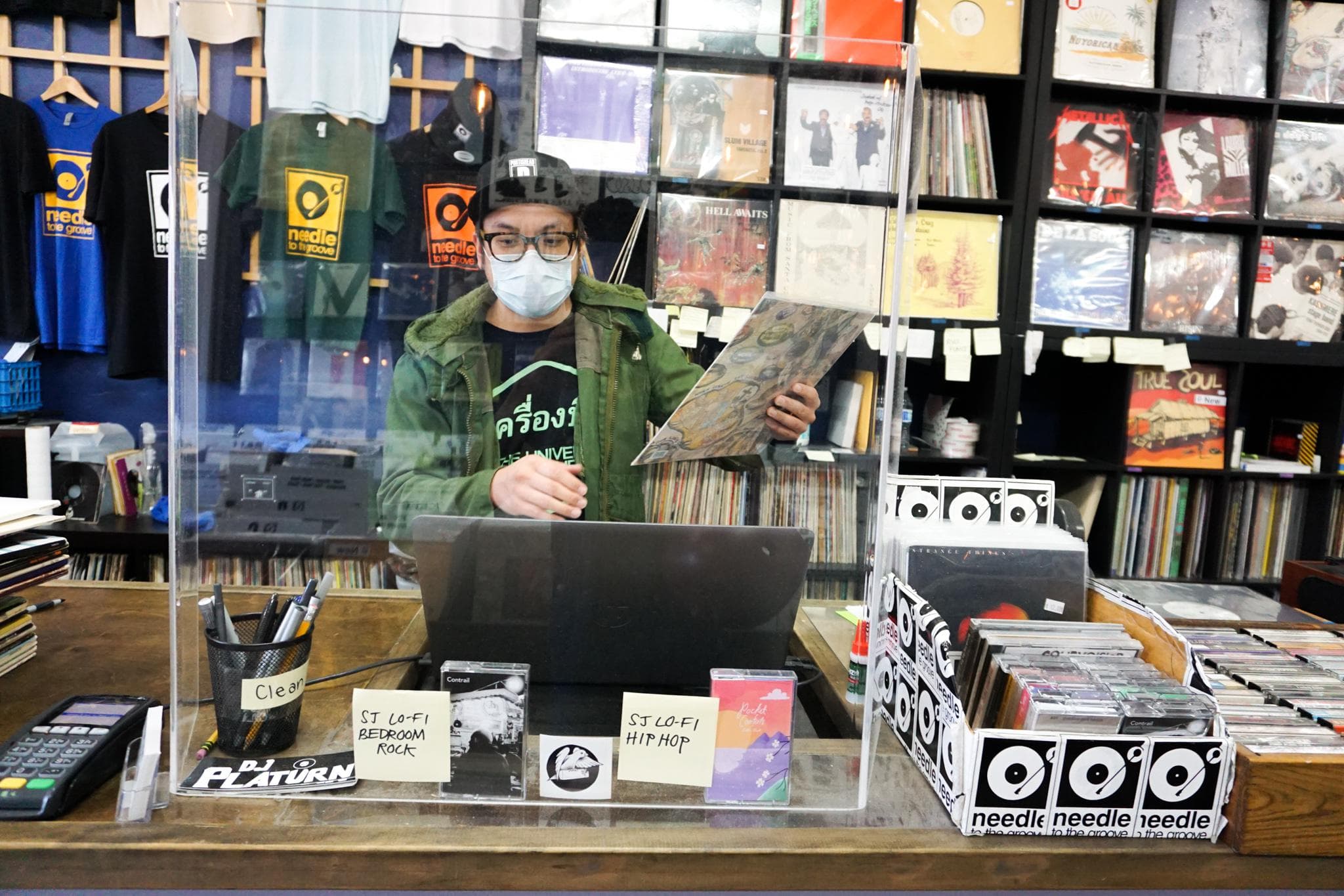 Needle to the Groove record store