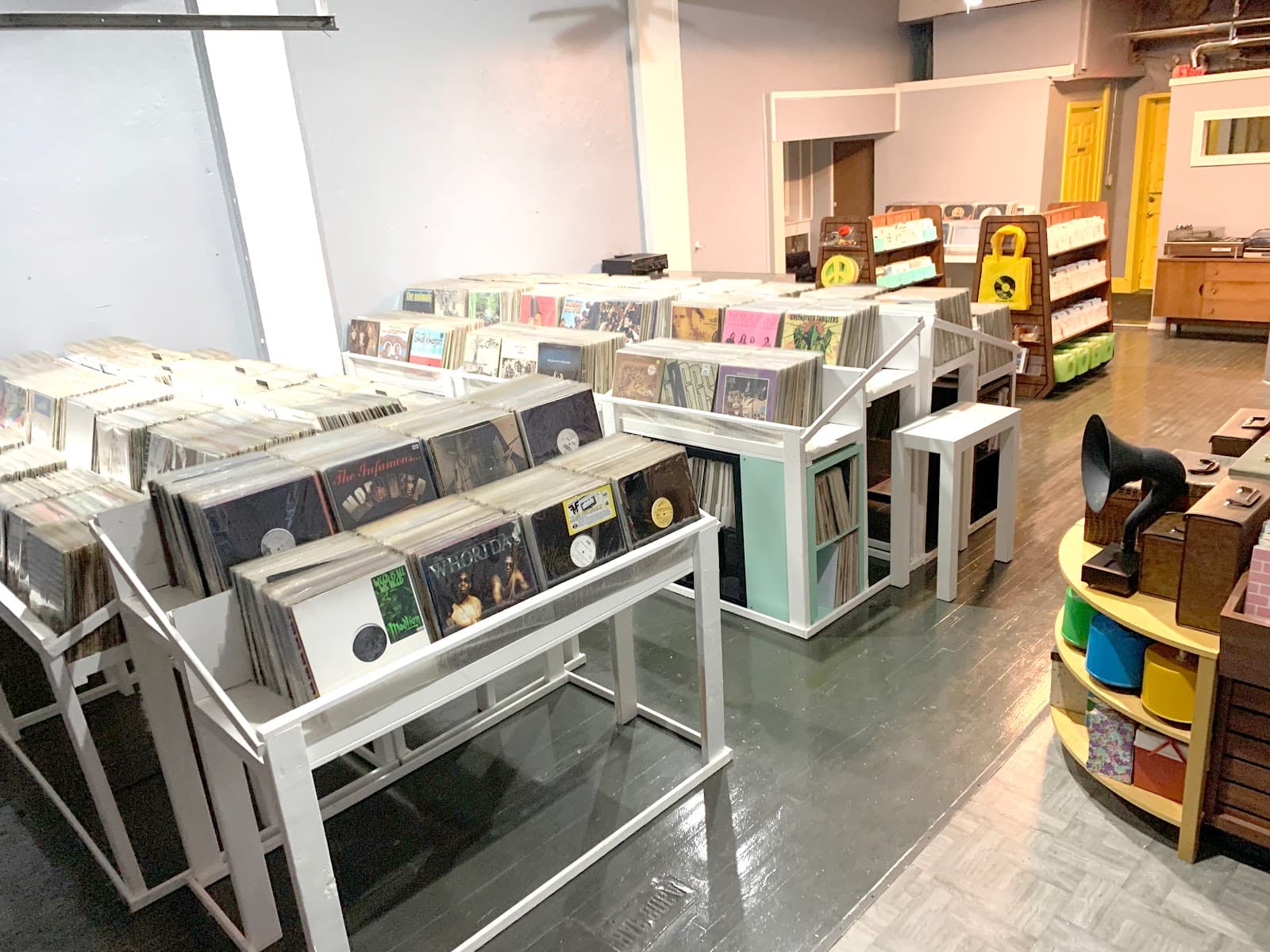 Late Nite Records record store in Cleveland, Ohio